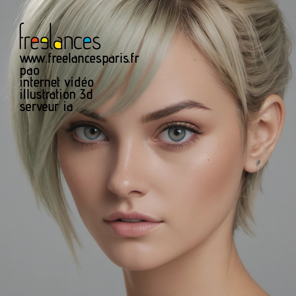 Pao mise en page internet vidéo illustration 3d serveur IA générative AI freelance paris studio de création magazines 8l61k6p0